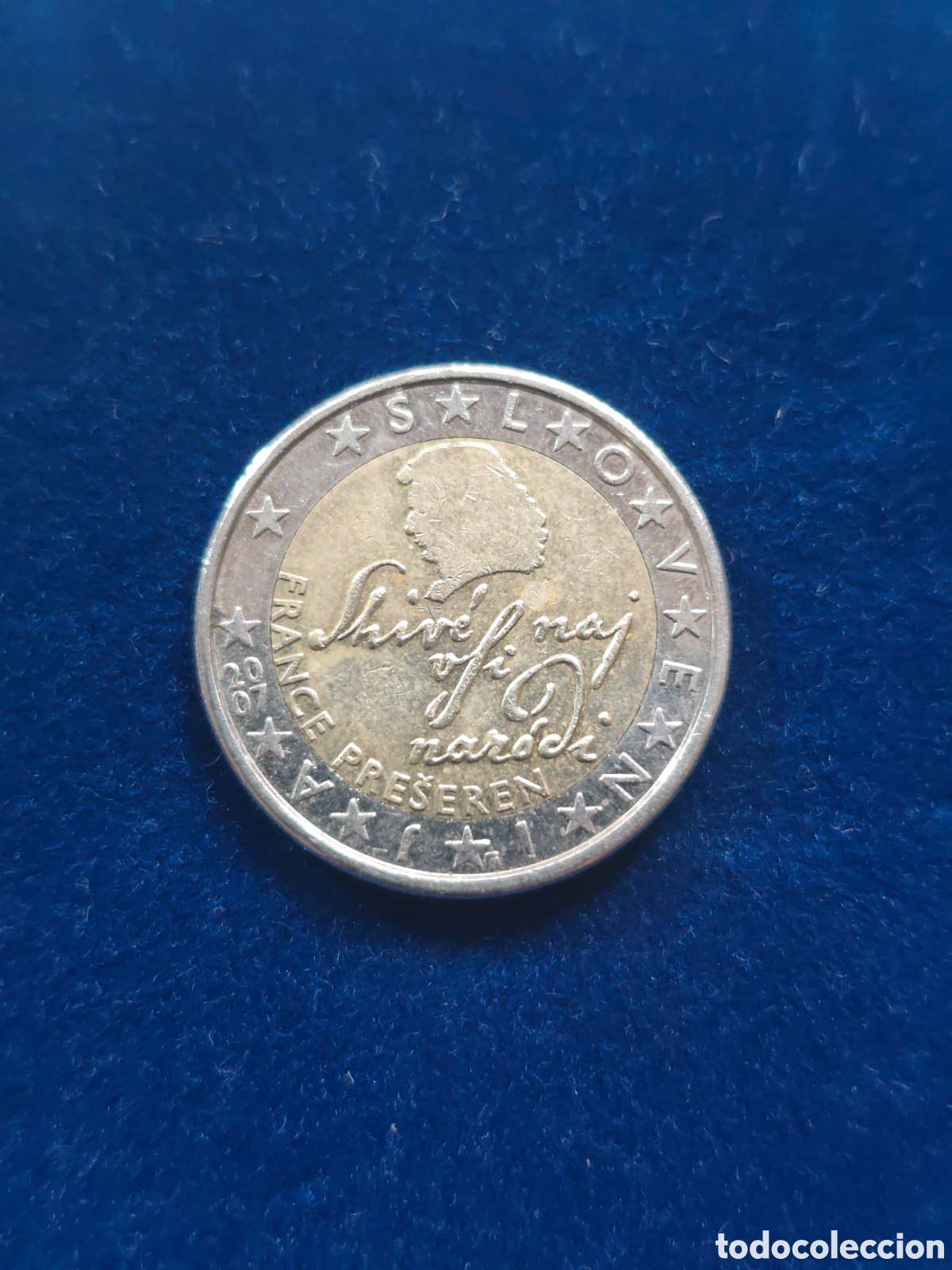 Monedas antiguas de Europa: Moneda 2&euro; Slovenia 2007