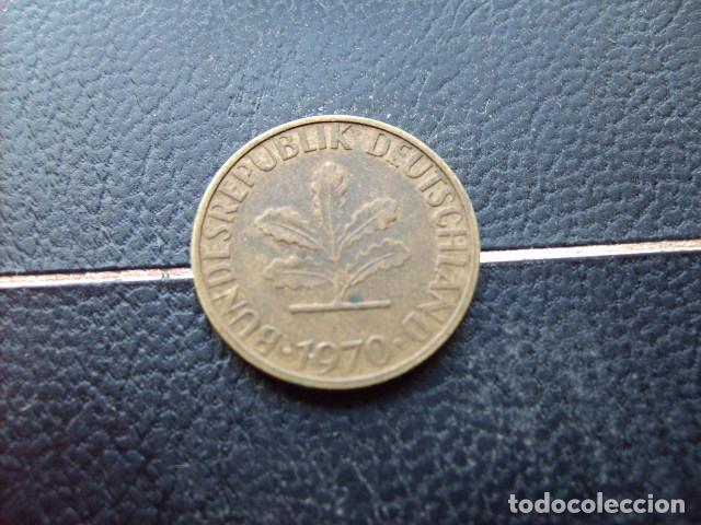 Monedas antiguas de Europa: ALEMANIA ( REP. FEDERAL ) 5 FENNIG 1970 G