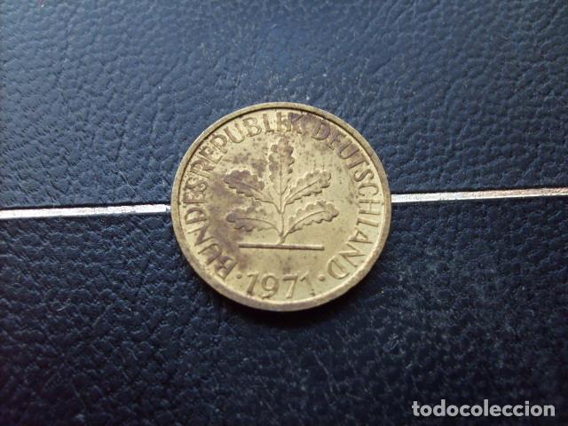 Monedas antiguas de Europa: ALEMANIA ( REP. FEDERAL ) 5 FENNIG 1971 F