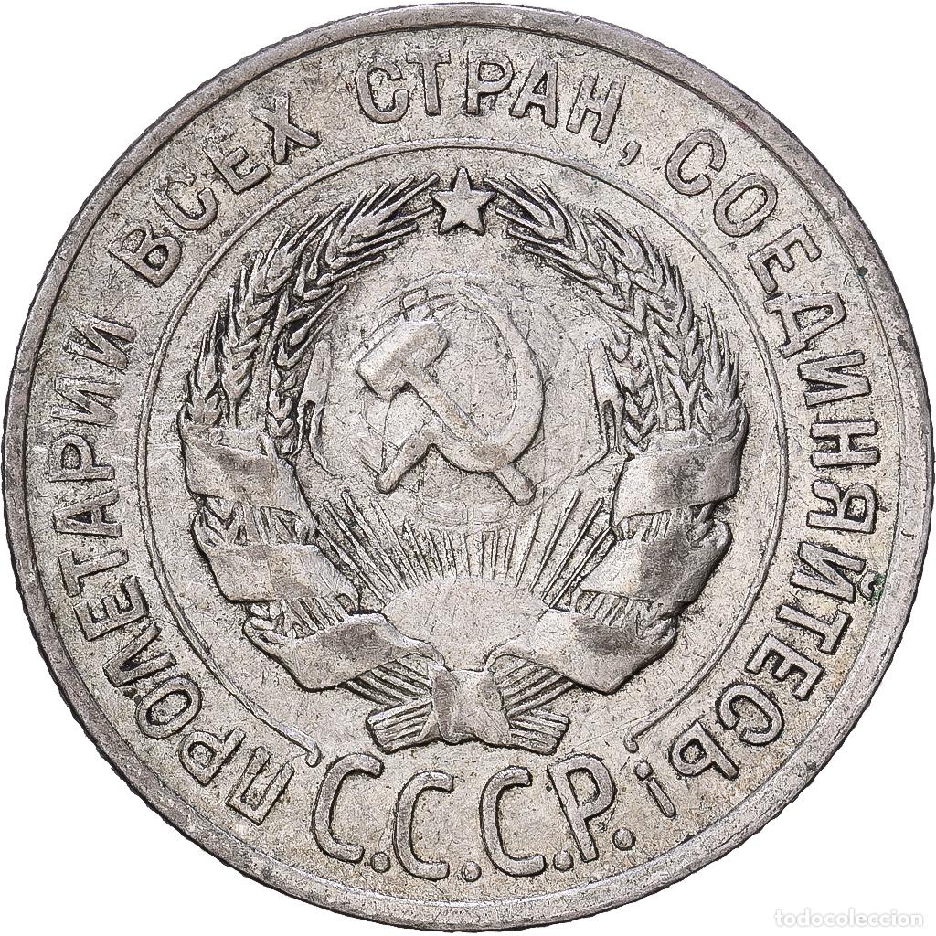 Monedas antiguas de Europa: [#1168245] Rusia, Soviet Union, 20 Kopeks, 1928, Plata, MBC, KM:88