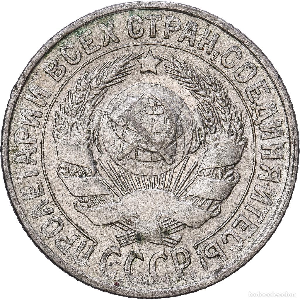 Monedas antiguas de Europa: [#1168244] Rusia, Soviet Union, 15 Kopeks, 1929, Plata, MBC+, KM:87