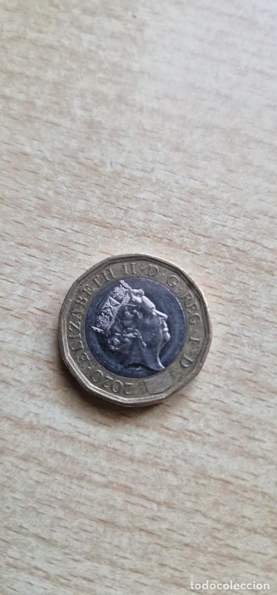 Monedas antiguas de Europa: Moneda de One pound 2020 - Foto 1