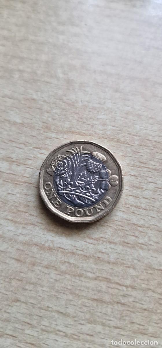 Monedas antiguas de Europa: Moneda de One pound 2020 - Foto 2