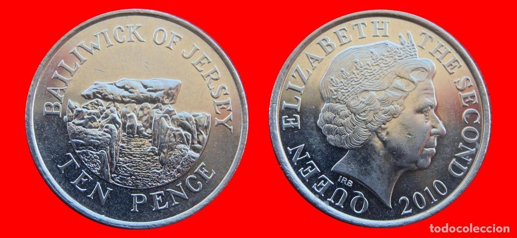 Monedas antiguas de Europa: 10 PENIQUES PENCE 2010 JERSEY-157327