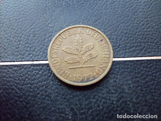 Monedas antiguas de Europa: ALEMANIA ( REP. FEDERAL ) 5 FENNIG 1972 D