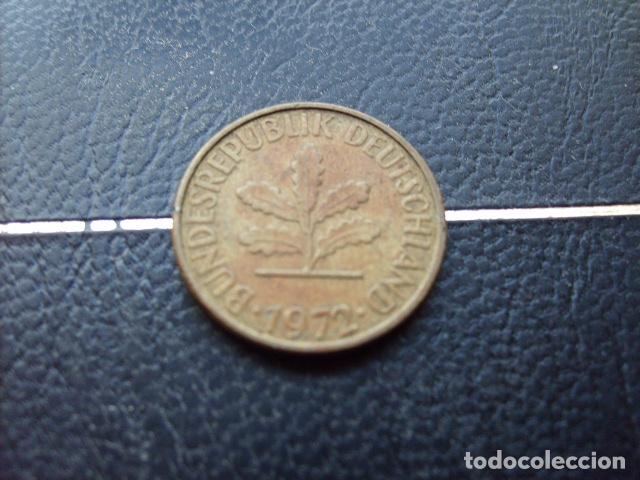 Monedas antiguas de Europa: ALEMANIA ( REP. FEDERAL ) 5 FENNIG 1972 F