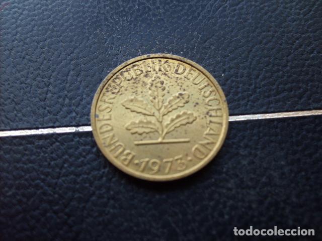 Monedas antiguas de Europa: ALEMANIA ( REP. FEDERAL ) 5 FENNIG 1973 J