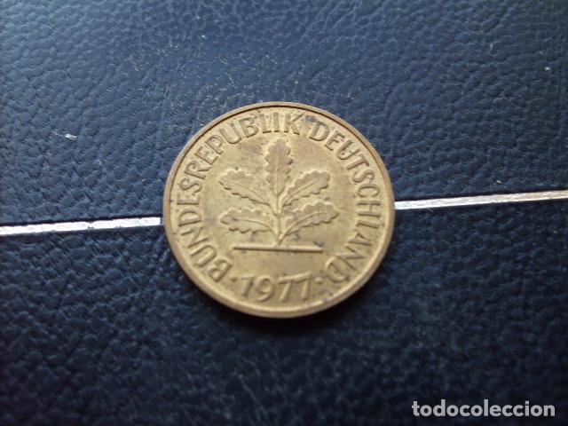 Monedas antiguas de Europa: ALEMANIA ( REP. FEDERAL ) 5 FENNIG 1977 F