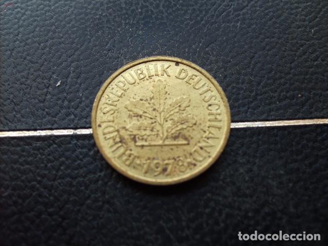 Monedas antiguas de Europa: ALEMANIA ( REP. FEDERAL ) 5 FENNIG 1978 G