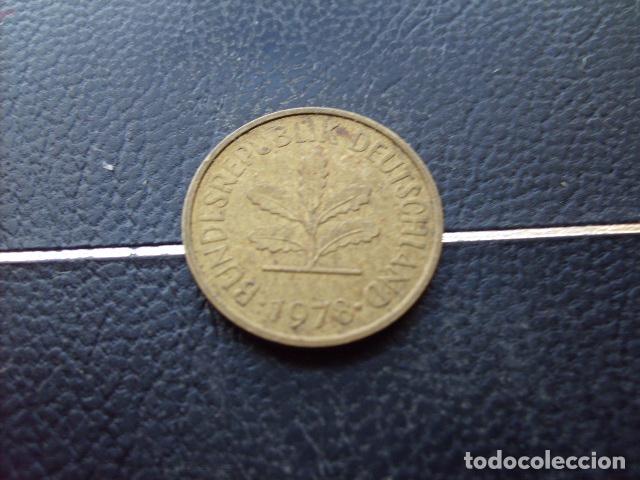 Monedas antiguas de Europa: ALEMANIA ( REP. FEDERAL ) 5 FENNIG 1978 J