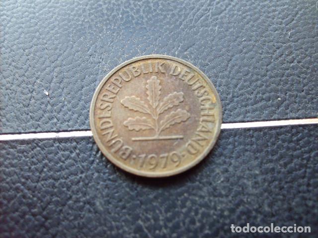 Monedas antiguas de Europa: ALEMANIA ( REP. FEDERAL ) 5 FENNIG 1979 D