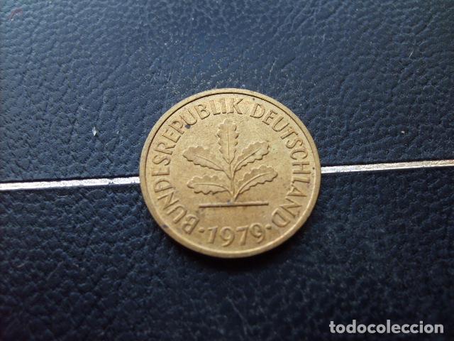 Monedas antiguas de Europa: ALEMANIA ( REP. FEDERAL ) 5 FENNIG 1979 J