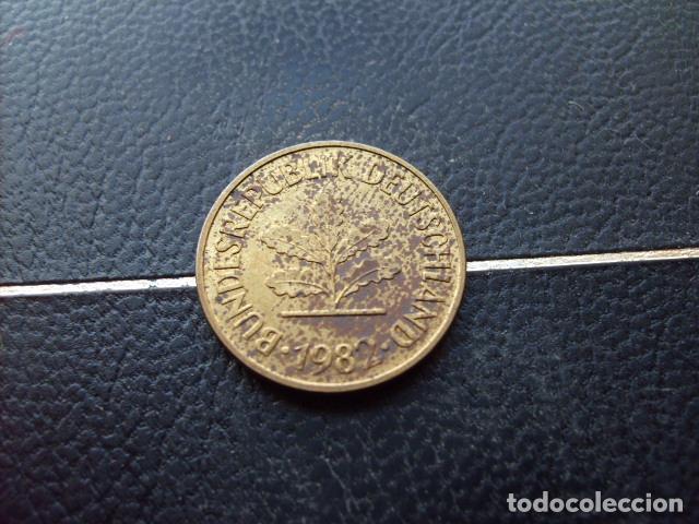 Monedas antiguas de Europa: ALEMANIA ( REP. FEDERAL ) 5 FENNIG 1982 F