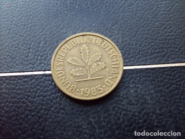 Monedas antiguas de Europa: ALEMANIA ( REP. FEDERAL ) 5 FENNIG 1983 F