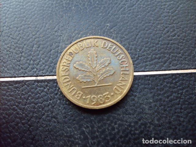 Monedas antiguas de Europa: ALEMANIA ( REP. FEDERAL ) 5 FENNIG 1983 G