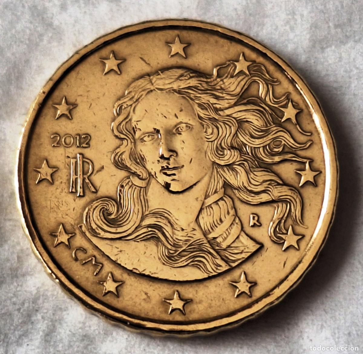 Monedas antiguas de Europa: ITALIA - MONEDA DE 10 CENTIMOS DE EURO DEL A&Ntilde;O 2012 - BIEN CONSERVADA