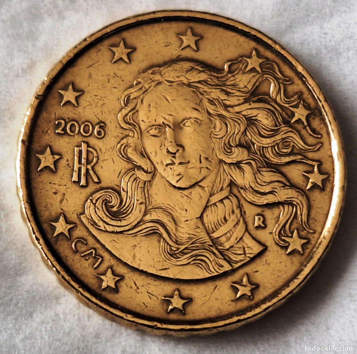 Monedas antiguas de Europa: ITALIA - MONEDA DE 10 CENTIMOS DE EURO DEL A&Ntilde;O 2006 - BIEN CONSERVADA