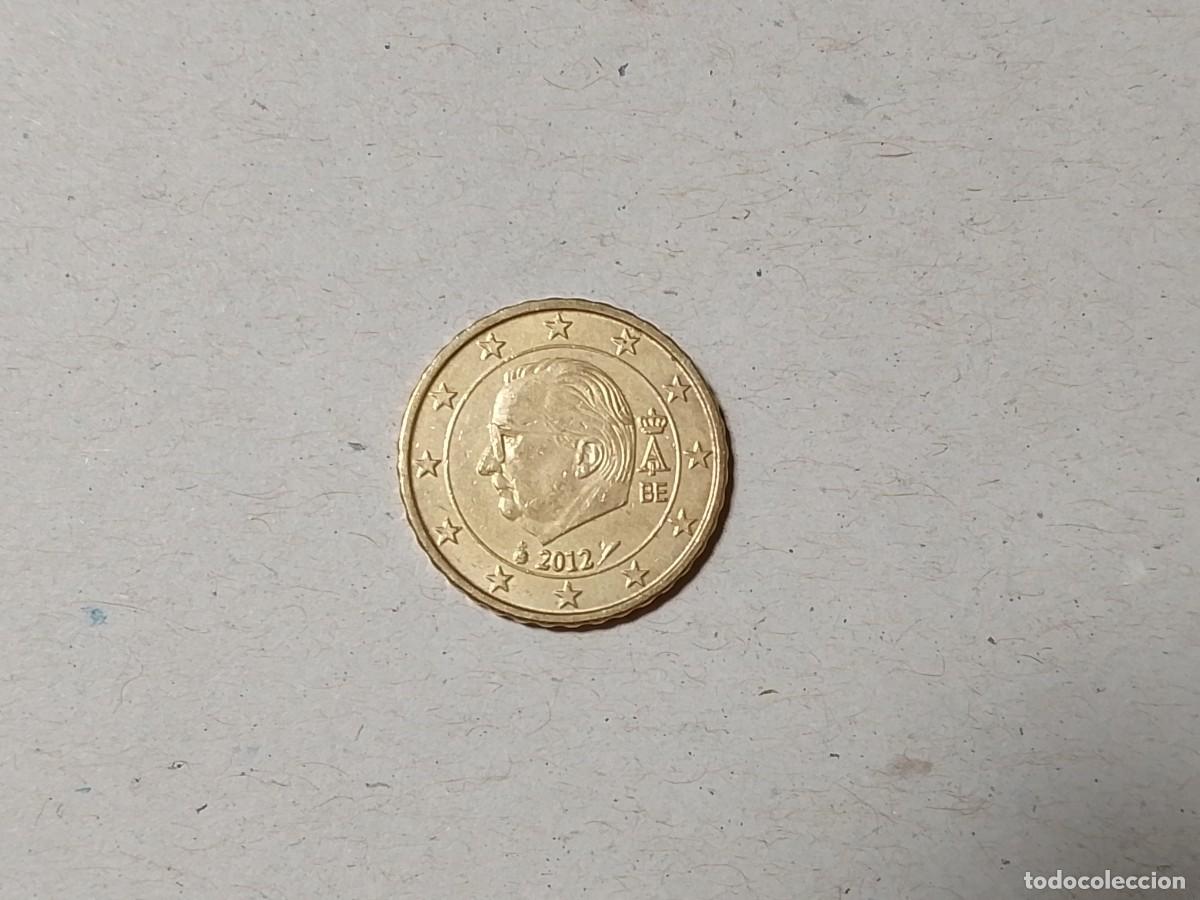 Monedas antiguas de Europa: Moneda 10 centimos de euro, B&eacute;lgica, a&ntilde;o 2012