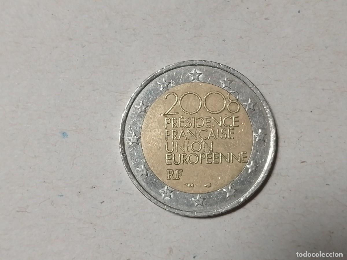 Monedas antiguas de Europa: Moneda 2 euros Francia, a&ntilde;o 2008, conmemorativa