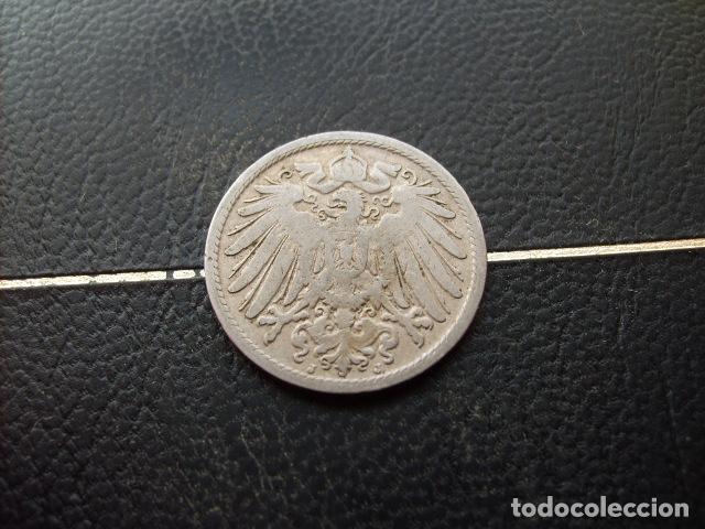 Monedas antiguas de Europa: ALEMANIA ( IMPERIO ) 10 FENNIG 1893 J