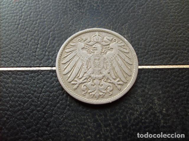 Monedas antiguas de Europa: ALEMANIA ( IMPERIO ) 10 FENNIG 1896 D
