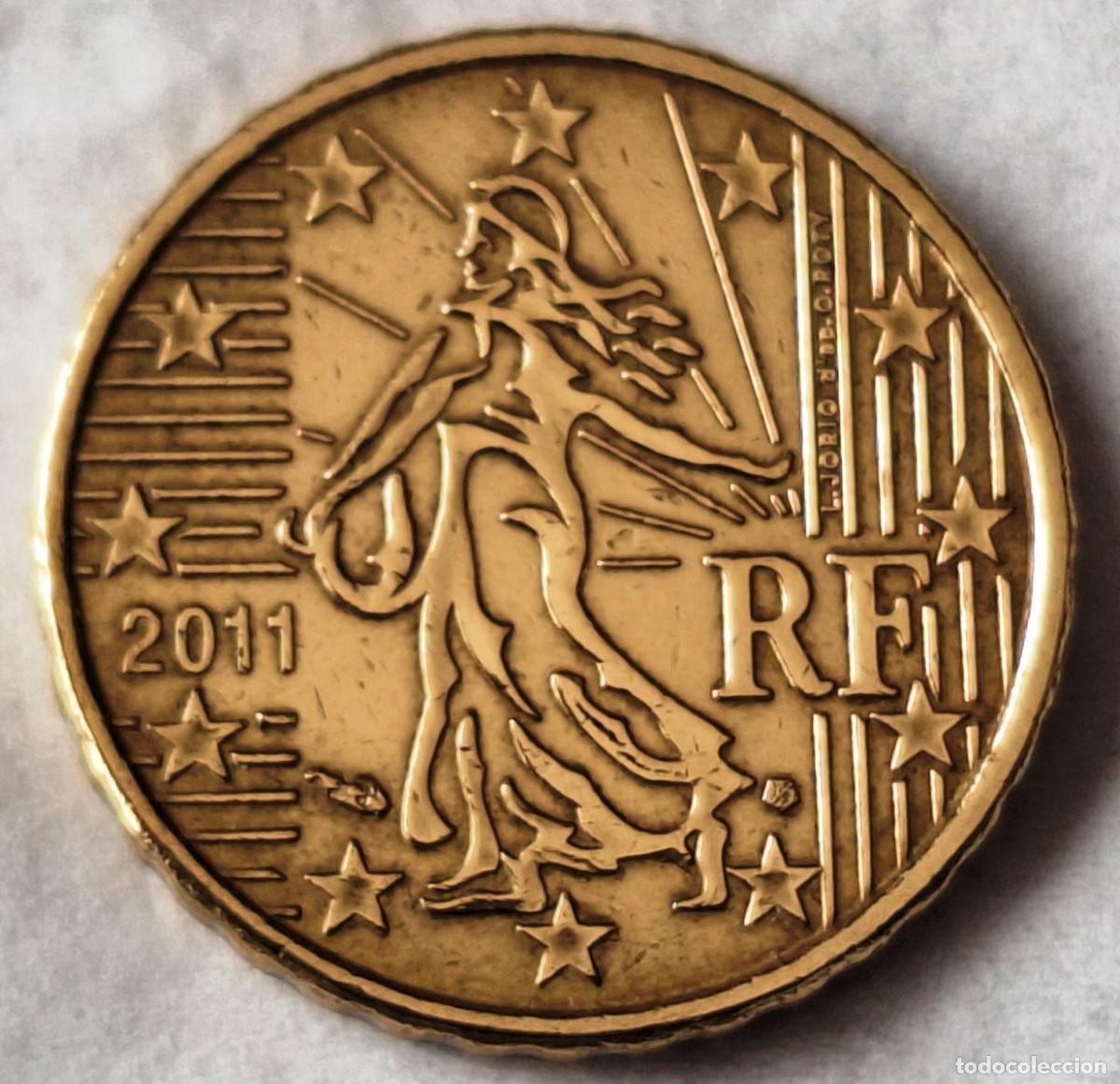 Monedas antiguas de Europa: FRANCIA - MONEDA DE 10 CENTIMOS DE EURO DEL A&Ntilde;O 2011 - BIEN CONSERVADA