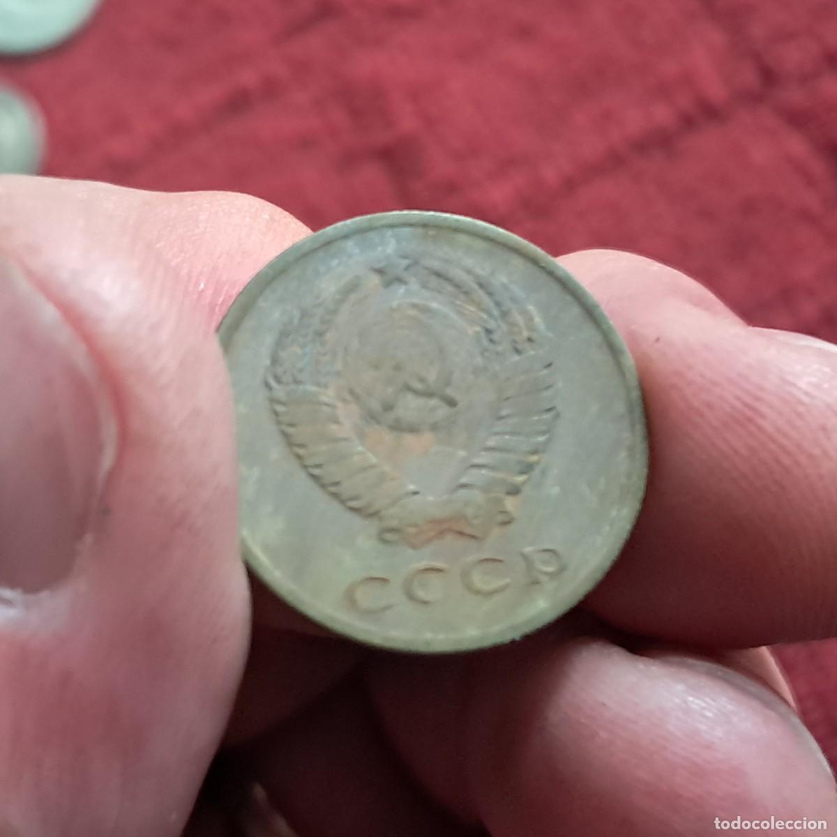 Monedas antiguas de Europa: MONEDA DE LA URSS DE 3 KOPEKS 1961 F, Y# 128a, Sch&ouml;n# 77, N# 766.