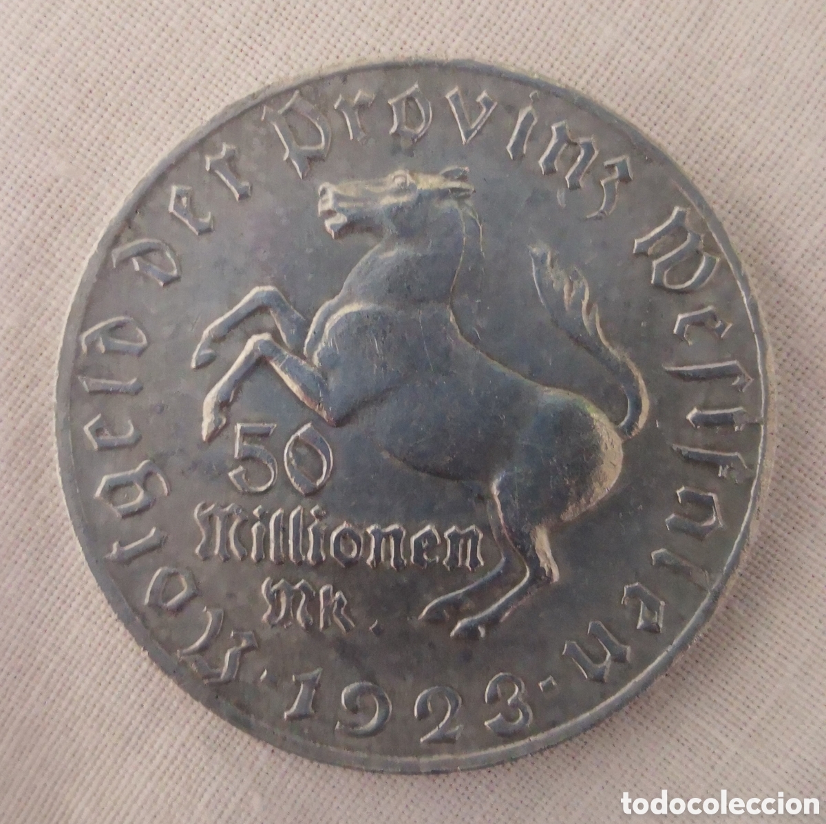 Monedas antiguas de Europa: Alemania Moneda Provincia de Westfalia