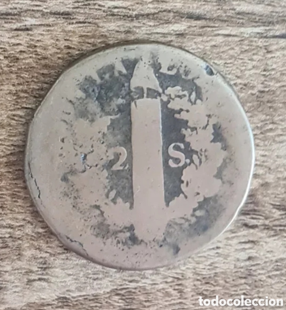 Monedas antiguas de Europa: Modena Revoluci&oacute;n Francesa - Foto 2