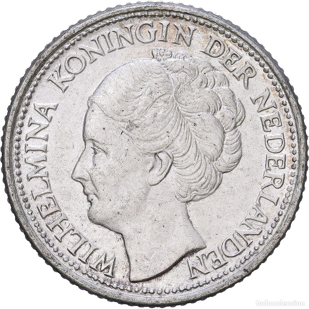 Monedas antiguas de Europa: [#1168241] Pa&iacute;ses Bajos, Wilhelmina I, 10 Cents, 1944, Philadelphia, Plata, MBC+, KM:163