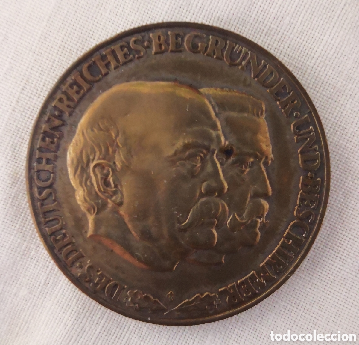 Monedas antiguas de Europa: medalla alemana Rep&uacute;blica de Weimar 1930