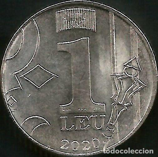 Monedas antiguas de Europa: MOLDAVIA 2020 - 1 LEU- KM 153 - SIN CIRCULAR