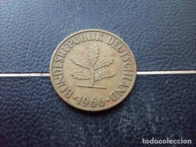 Monedas antiguas de Europa: ALEMANIA ( REP. FEDERAL ) 10 FENNIG 1966 D