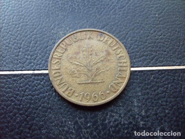 Monedas antiguas de Europa: ALEMANIA ( REP. FEDERAL ) 10 FENNIG 1966 G