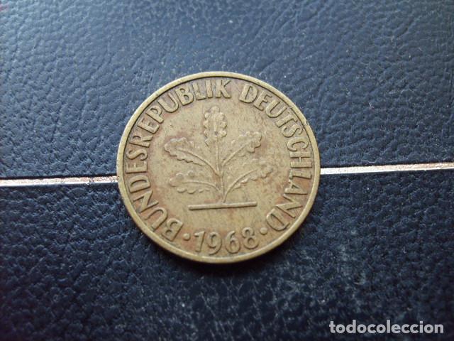 Monedas antiguas de Europa: ALEMANIA ( REP. FEDERAL ) 10 FENNIG 1968 G