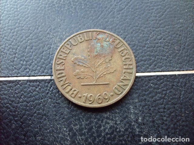 Monedas antiguas de Europa: ALEMANIA ( REP. FEDERAL ) 10 FENNIG 1969 G