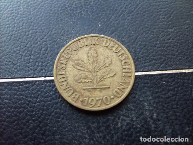 Monedas antiguas de Europa: ALEMANIA ( REP. FEDERAL ) 10 FENNIG 1970 D