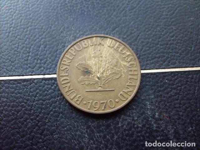 Monedas antiguas de Europa: ALEMANIA ( REP. FEDERAL ) 10 FENNIG 1970 F