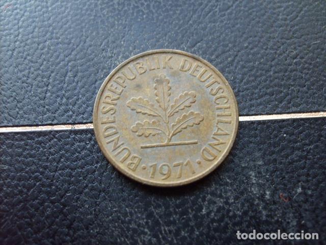 Monedas antiguas de Europa: ALEMANIA ( REP. FEDERAL ) 10 FENNIG 1971 D
