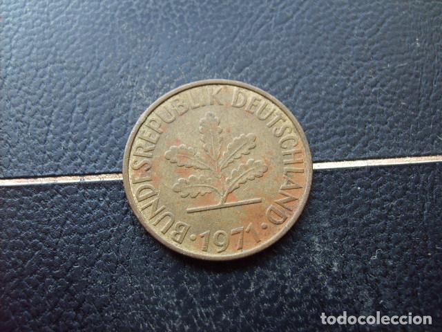 Monedas antiguas de Europa: ALEMANIA ( REP. FEDERAL ) 10 FENNIG 1971 F