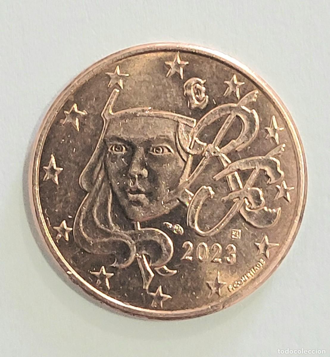 Monedas antiguas de Europa: MONEDA 5 CENTIMOS FRANCIA A&Ntilde;O 2023