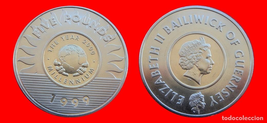Monedas antiguas de Europa: 5 LIBRAS POUNDS 1999 SIN CIRCULAR GUERNESEY-10672SC