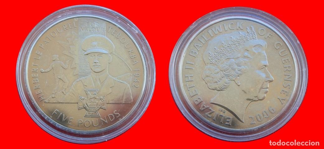 Monedas antiguas de Europa: 5 LIBRAS POUNDS 2006 SIN CIRCULAR GUERNESEY-10674SC