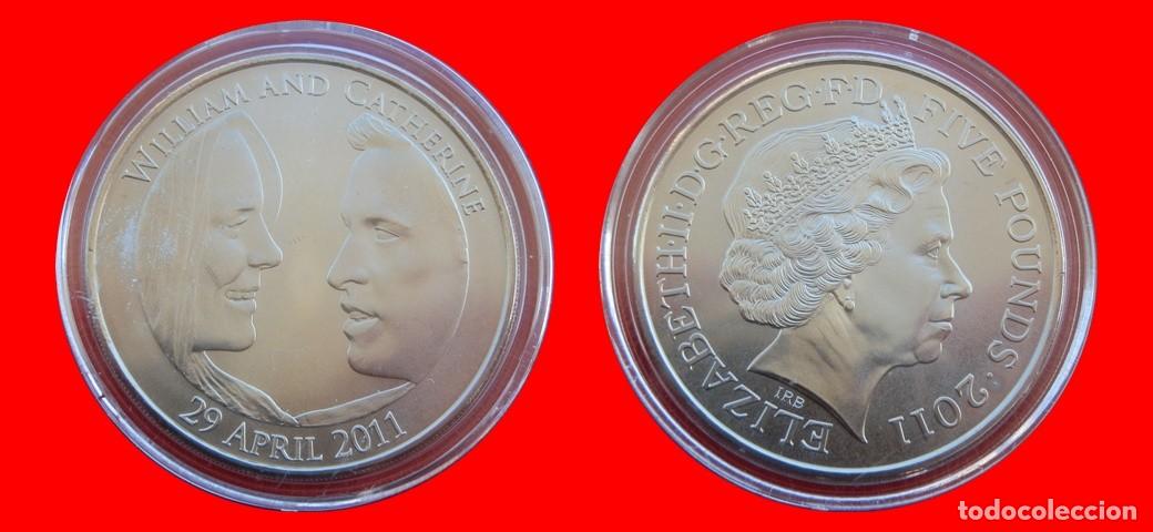 Monedas antiguas de Europa: 5 LIBRAS POUNDS 2011 SIN CIRCULAR INGLATERRA REINO UNIDO-10683SC