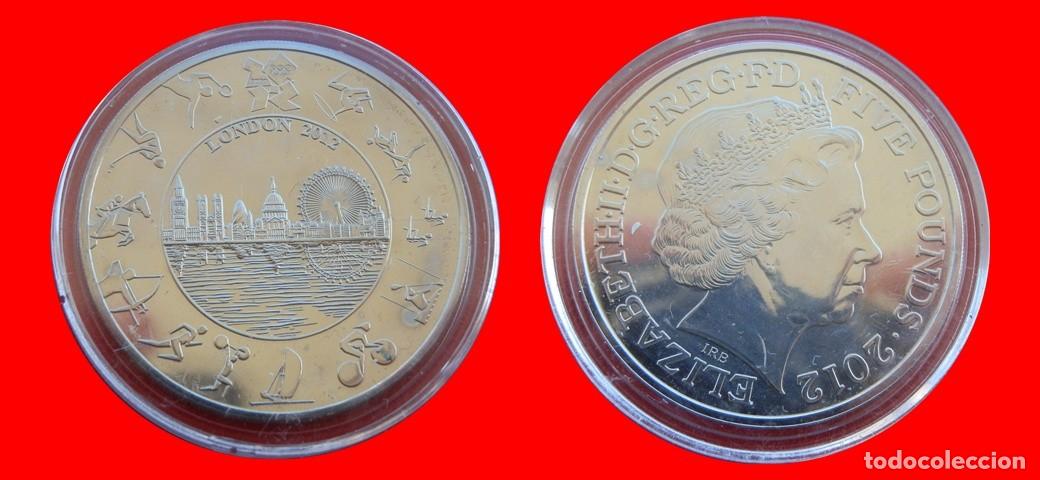 Monedas antiguas de Europa: 5 LIBRAS POUNDS 2012 SIN CIRCULAR INGLATERRA REINO UNIDO-10684SC