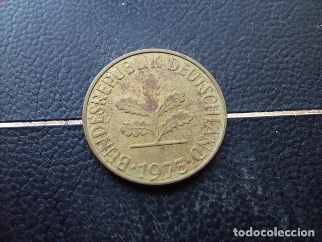 Monedas antiguas de Europa: ALEMANIA ( REP. FEDERAL ) 10 FENNIG 1973 F