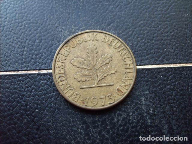 Monedas antiguas de Europa: ALEMANIA ( REP. FEDERAL ) 10 FENNIG 1973 J