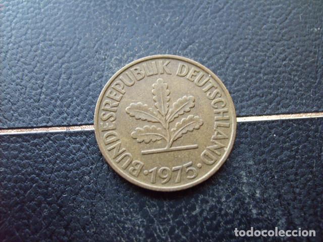 Monedas antiguas de Europa: ALEMANIA ( REP. FEDERAL ) 10 FENNIG 1975 D