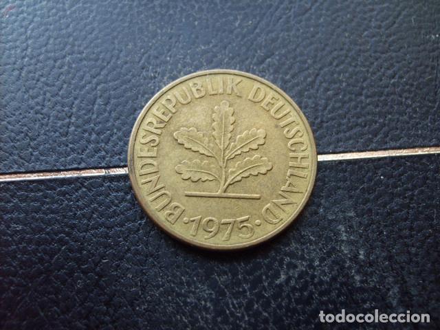 Monedas antiguas de Europa: ALEMANIA ( REP. FEDERAL ) 10 FENNIG 1975 F