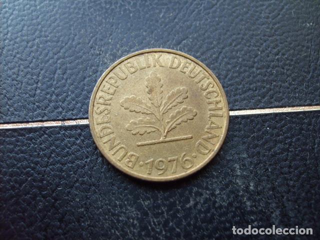Monedas antiguas de Europa: ALEMANIA ( REP. FEDERAL ) 10 FENNIG 1976 D